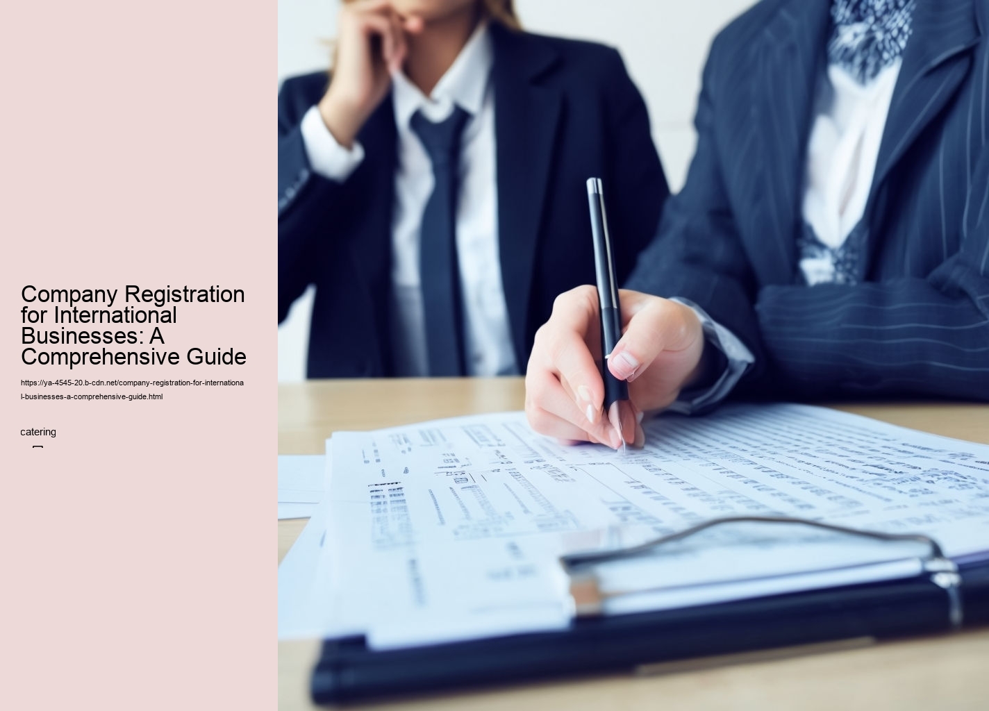 Company Registration for International Businesses: A Comprehensive Guide